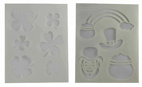 St. Patrick's Day -2 Piece Stencil Set 14 Mil 8" X 10" Painting /Crafts/ Templat