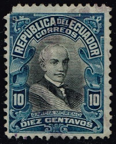 Ecuador #210 Garcia Moreno; Used (0.25) (0Stars) |ECU0210-01XRS