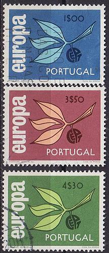 PORTUGAL [1965] MiNr 0990-2 ( O/used ) CEPT