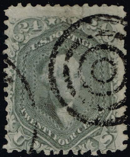 US #78b George Washington; Used (1Stars) |USA0078b-02XVK