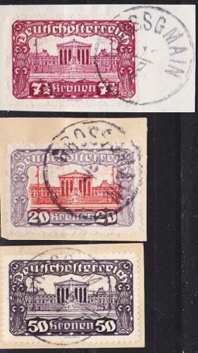 &Ouml;STERREICH AUSTRIA [1919] MiNr 0284 ex ( BStk ) [01]