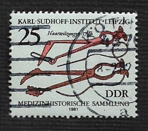 Germany DDR Used Scott #2215 Catalog Value $.25