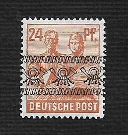 German Hinged Scott #608 Catalog Value $.25