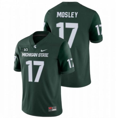 Men Tre Mosley Michigan State Spartans Green College Football Stitched Jersey