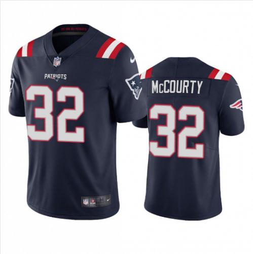 Men New England Patriots Devin Mccourty Navy Vapor Limited Stitched Jersey