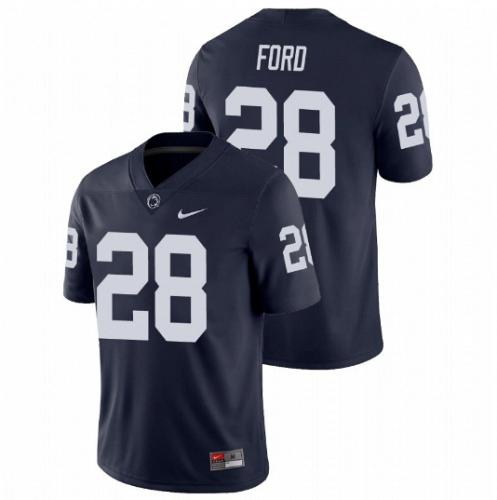Men Devyn Ford Penn State Nittany Lions Navy NCAA College Football Stitched Jersey