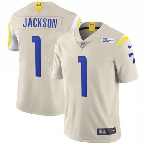 Men Desean Jackson Los Angeles Rams Football Bone Vapor Limited Mens Jersey Stitched