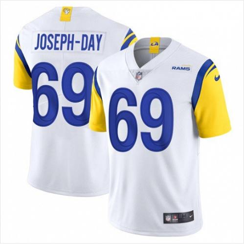 Men Sebastian Joseph-Day Los Angeles Rams Football White Modern Throwback Jersey