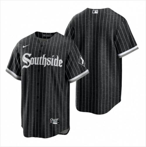 Men Chicago White Sox Black City Connect Jersey for Mens Cool Base Stitched