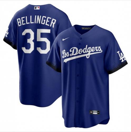 Men Cody Bellinge Los Angeles Dodgers City Connect Royal Jersey Stitched LosDodgers