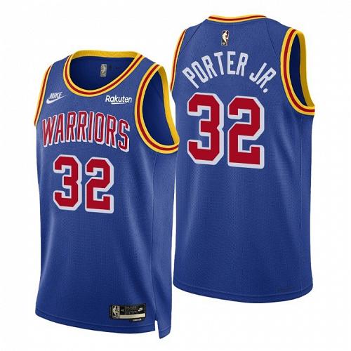Men's Otto Porter Jr. Golden State Warriors Royal Classic Jersey Year 0 Origins