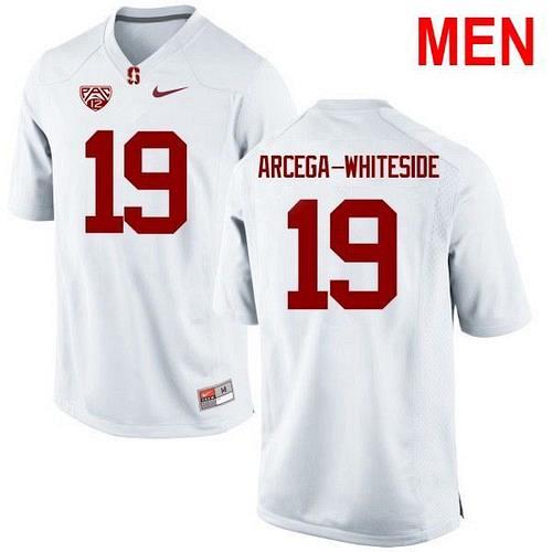 Men JJ Arcega-Whiteside Stanford Cardinal White NCAA Football Jersey