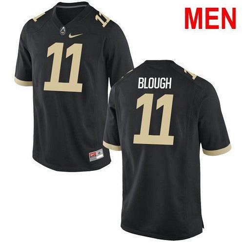 Men David Blough Purdue Boilermakers Black 2021 NCAA Football Jersey