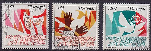 PORTUGAL [1975] MiNr 1275-77 ( O/used )