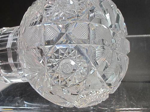 Creamer American Brilliant Period Cut Glass Antique