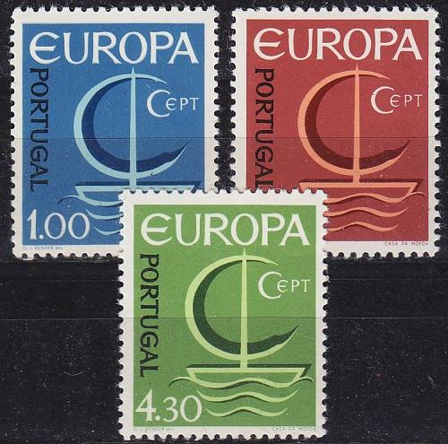 PORTUGAL [1966] MiNr 1012-14 ( **/mnh ) CEPT
