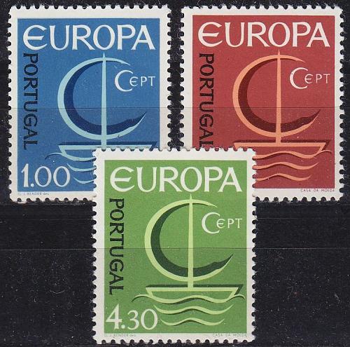 PORTUGAL [1966] MiNr 1012-14 ( **/mnh ) CEPT