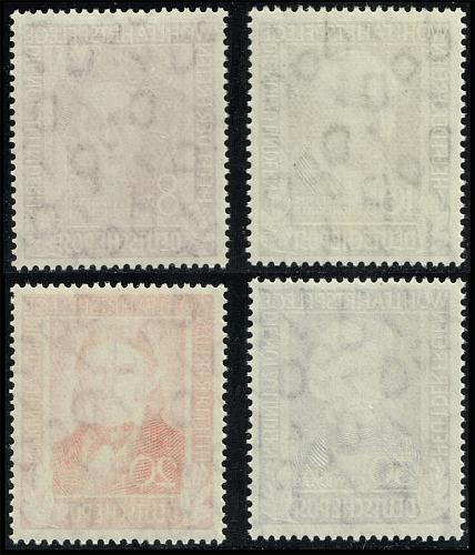 Germany #B310-B313 Helpers of Mankind Set of 3; MNH (4Stars) |DEUB0313set-01XDP