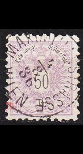 ÖSTERREICH AUSTRIA [1883] MiNr 0049 a A ( O/used ) [02]