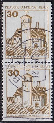 GERMANY BERLIN [1977] MiNr 0534 CD ( O/used ) Burgen Schl&ouml;sser