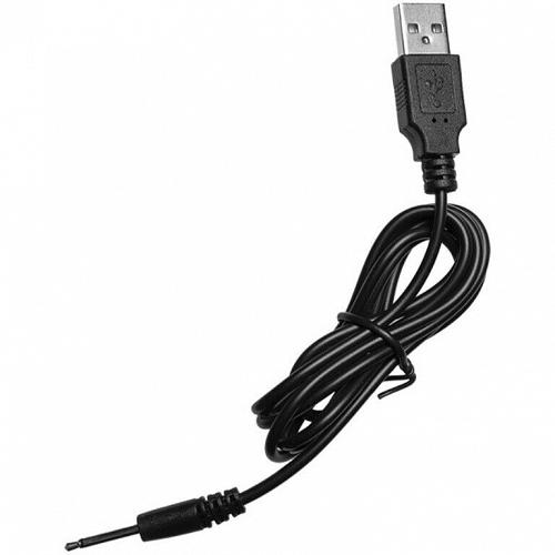 USB Pin Charger Cord Black - For Multiple Doc Johnson Products - DJ0100-50BU