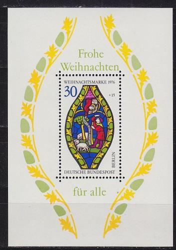 GERMANY BERLIN [1976] MiNr 0528 Block 5 ( **/mnh ) Weihnacht