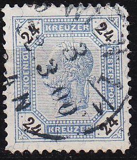 ÖSTERREICH AUSTRIA [1890] MiNr 0058 L ( O/used )