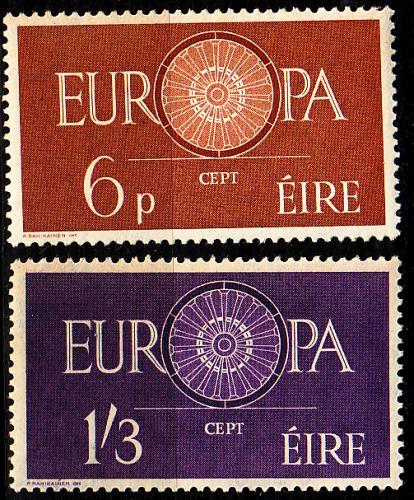 IRLAND IRELAND [1960] MiNr 0146-47 ( **/mnh ) CEPT
