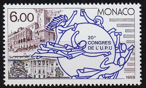 MONACO [1989] MiNr 1939 ( **/mnh ) UNO