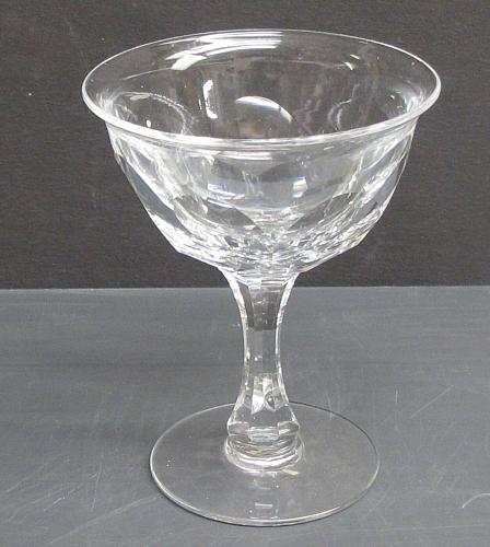 Cut glass cocktail signed WEBB England