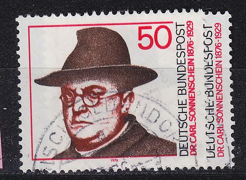 GERMANY BUND [1976] MiNr 0872 DD ( O/used ) [01] Doppeldruck