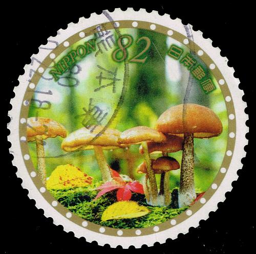 Japan #4226d Mushroom; Used (4Stars) |JPN4226d-01XDT