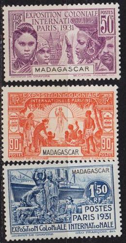 MADAGASKAR MADAGASCAR [1931] MiNr 0203 ex ( */mh )