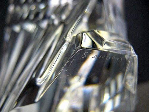 Glass Eagle # 8304 Signed Steuben