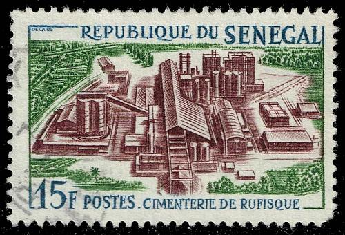 Senegal #232 Cement Works at Rufisque; Used |SEN0232-01XVA