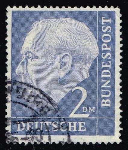 Germany #720 Theodor Heuss; Used |DEU0720-06XRS