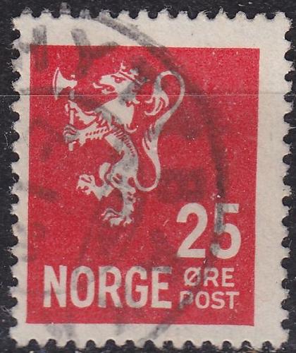 NORWEGEN NORWAY [1926] MiNr 0125 ( O/used )