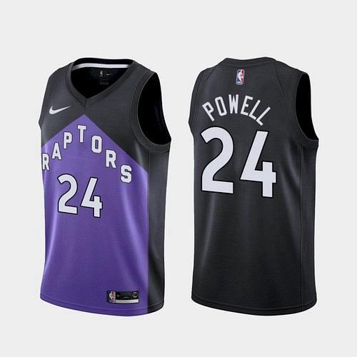 Men's Toronto Raptors Norman Powell 2021 Earned Purple Jersey