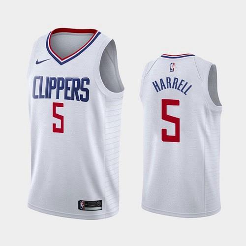 Men's Los Angeles Clippers Montrezl Harrell White Association Jersey