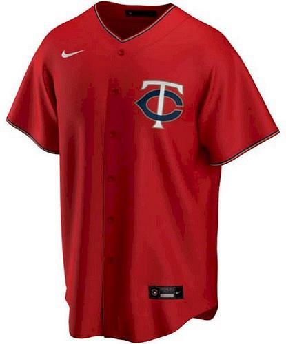 Men's Minnesota Twins Alternate Replica Team Jersey - Red
