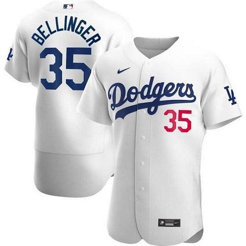Men's Cody Bellinger Los Angeles Dodgers White Home Authentic Player Jersey