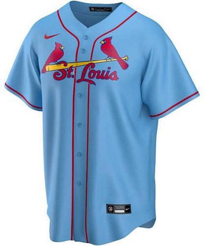 Men Light Blue St. Louis Cardinals Alternate Replica Team Jersey