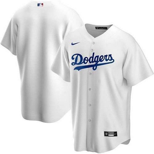 Men Los Angeles Dodgers White Home 2020 Replica Team Jersey