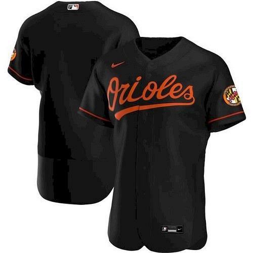 Men Baltimore Orioles Black Alternate Authentic Team Jersey
