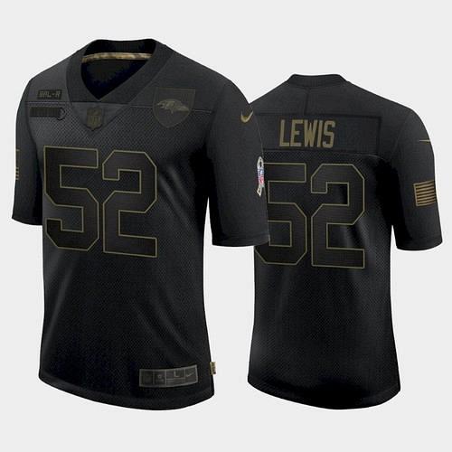 Men Ravens Ray Lewis 2021 Salute To Service Retired Limited Jersey