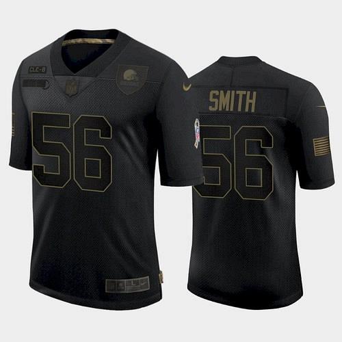 Men Browns Malcolm Smith 2021 Salute to Service Limited Jersey