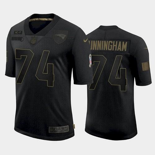 Men Patriots Korey Cunningham 2021 Salute to Service Limited Jersey