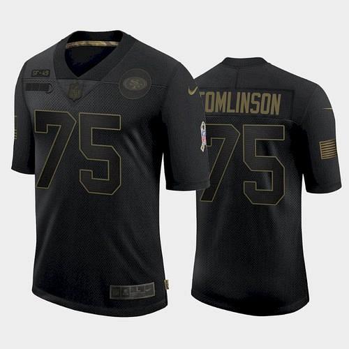 Men 49ers Laken Tomlinson 2021 Salute to Service Limited Jersey