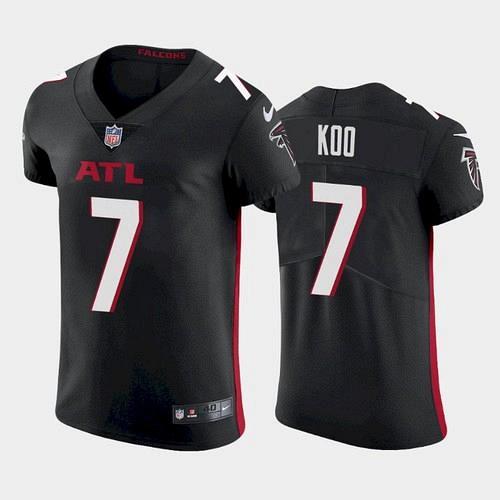 Men Atlanta Falcons Younghoe Koo Vapor Elite Jersey - Black