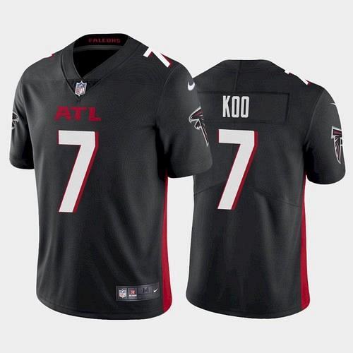 Men Atlanta Falcons Younghoe Koo Vapor Limited Jersey - Black